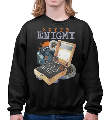 BLUZA Miś Szyfr Enigmy